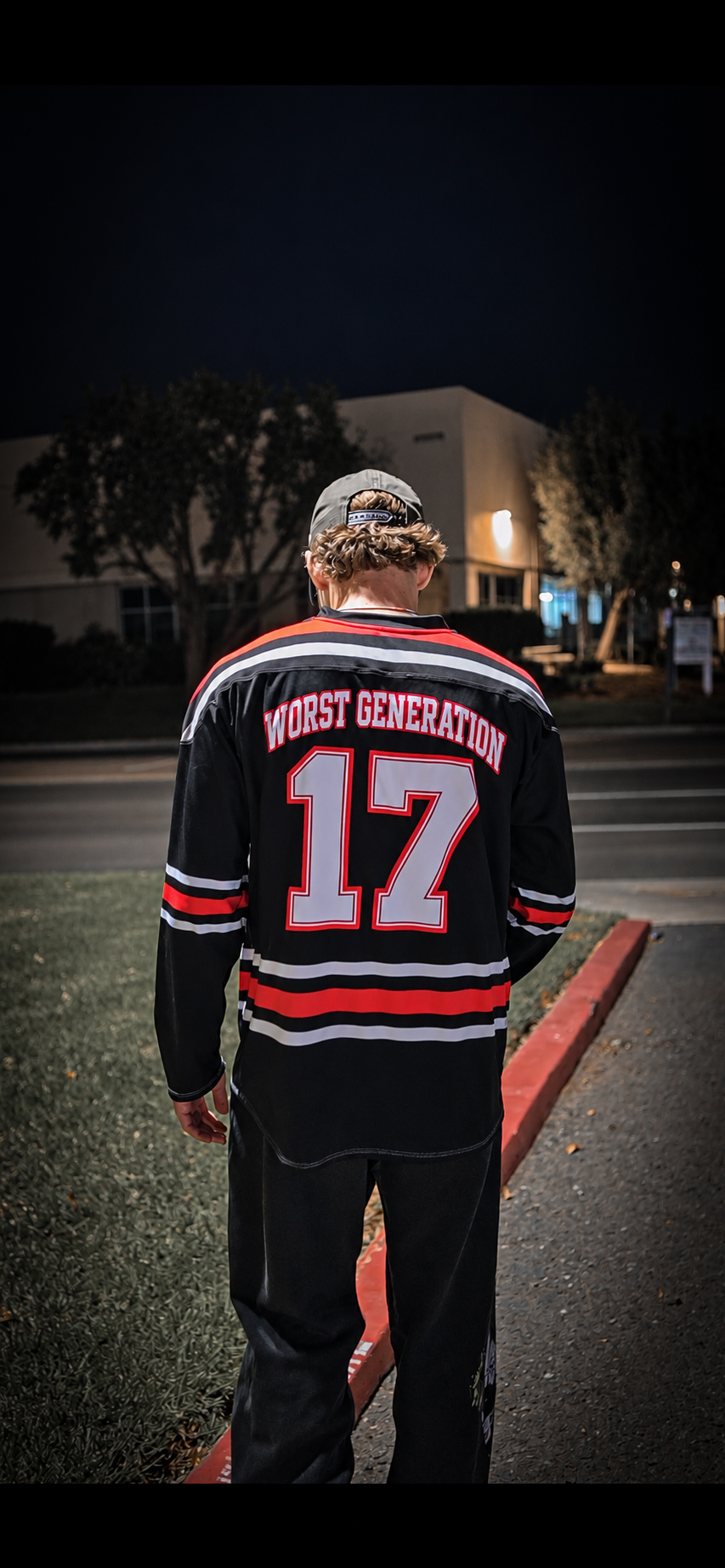 WG Hockey Jersey Black